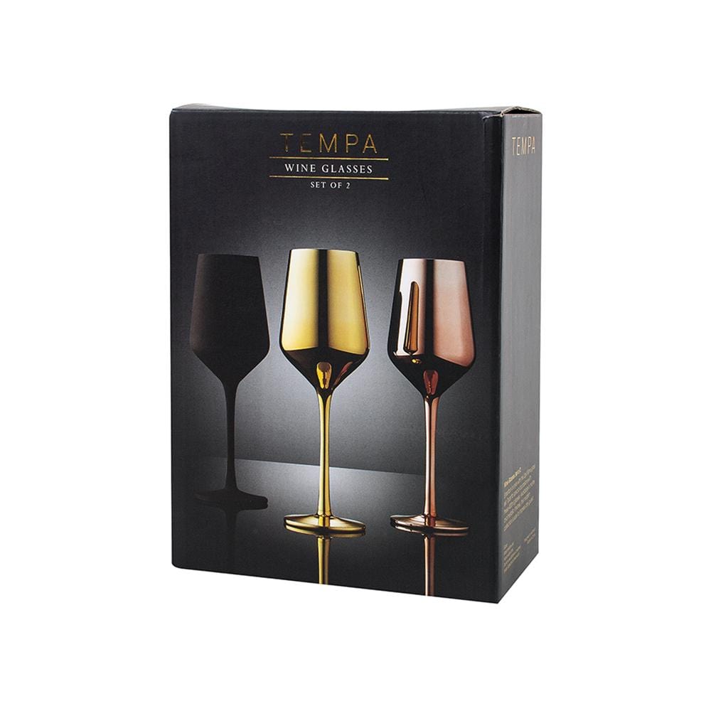 Tempa Aurora 2 Piece Wine Glass Set 400ml