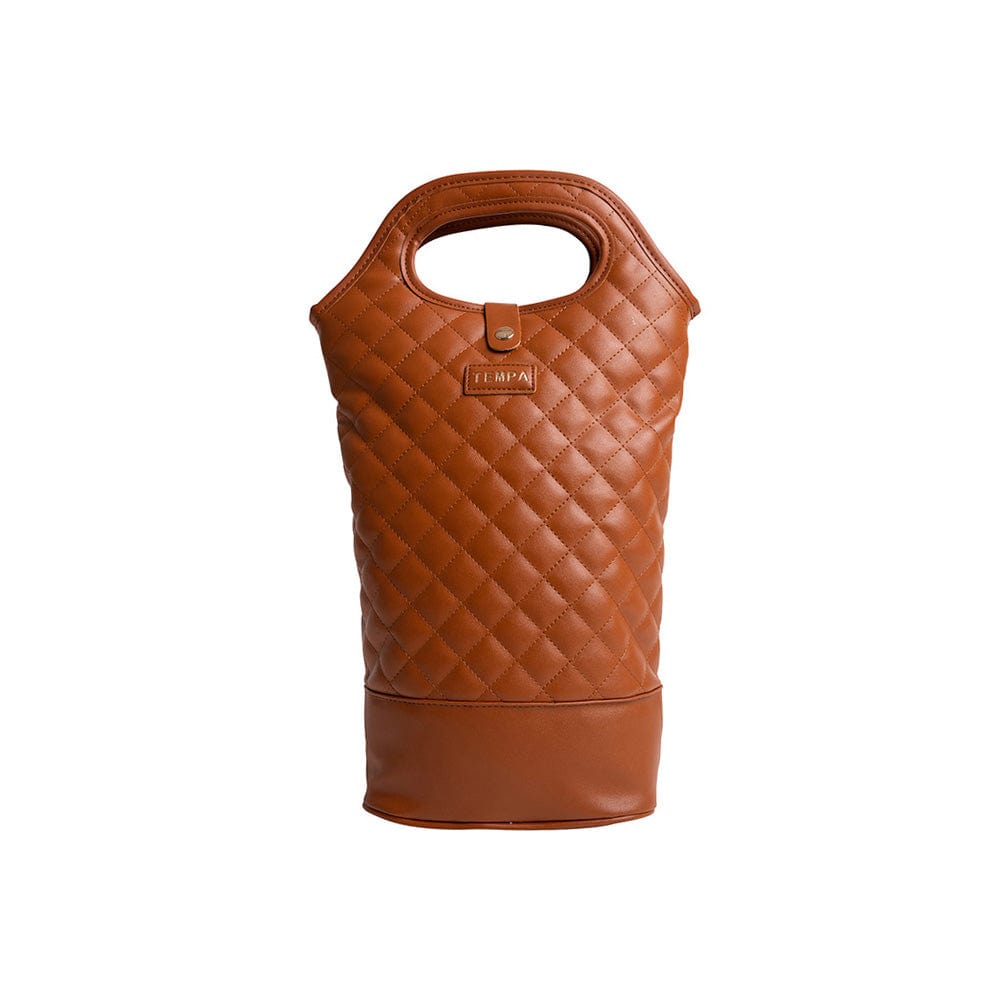 Tempa Quilted Insulated Double Wine Bag
